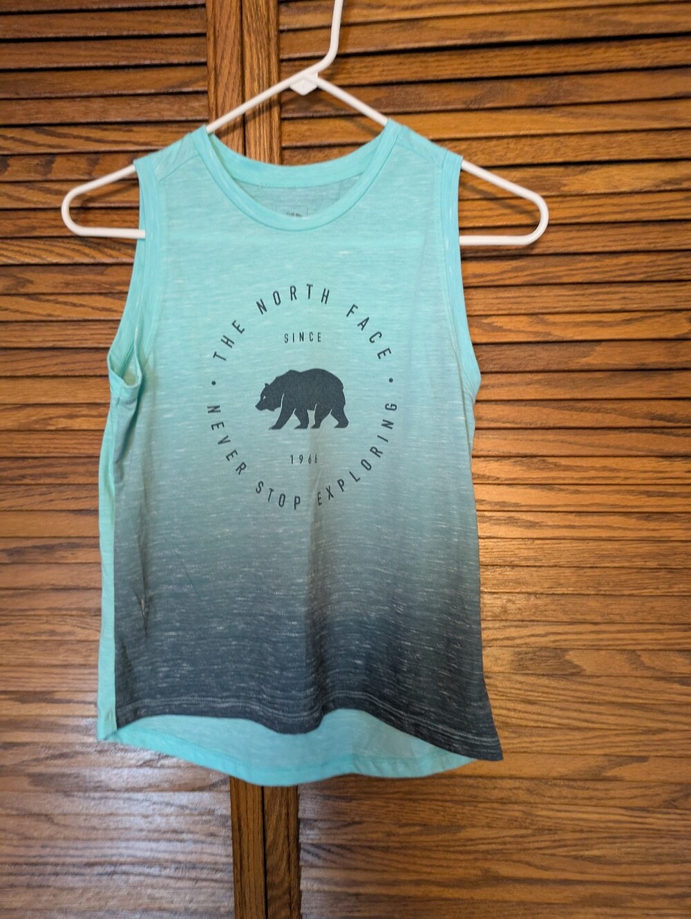 The North Face Youth Girls Muscle Tee‎ Shirt Size Large 14/16